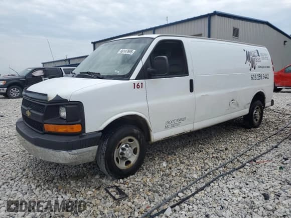 ✅ 2015 Chevrolet Express Cargo • VIN: 1GCWGGFF8F1115197 • Lot: 66147695. Listed on Copart with 131,702 mi. Free auction sales archive from the USA and detailed vehicle history report at DreamBid. Image 1.