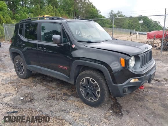 ✅ 2017 Jeep Renegade Trailhawk • VIN: ZACCJBCB3HPF32738 • Лот: 42206193. Опубликован ранее на IAAI с пробегом 142 797 миль. Бесплатный доступ к архиву аукционных продаж из США и подробный отчёт об истории автомобиля на DreamBid. Изображение 1.
