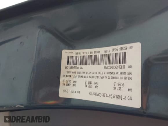 ✅ 2006 Chrysler Sebring • VIN: 1C3EL46X36N233766 • Lot: 42206144. Wystawiony na IAAI z przebiegiem 208 483 mil. Bezpłatny archiwum sprzedaży aukcyjnych z USA i szczegółowy raport historii pojazdu na DreamBid. Zdjęcie 9.