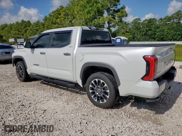 ✅ 2024 Toyota Tundra Limited Hybrid • VIN: 5TFJC5DB4RX042597 • Lot: 66042165. Listed on Copart with 18,237 mi. Free auction sales archive from the USA and detailed vehicle history report at DreamBid. Image 2.