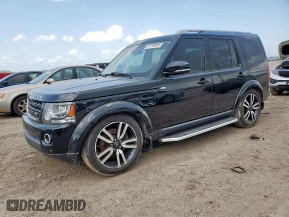 ✅ 2016 Land Rover LR4 HSE Lux • VIN: SALAK2V67GA814683 • Lot: 61750035. Listed on Copart with 186,159 mi. Free auction sales archive from the USA and detailed vehicle history report at DreamBid. Image 1.