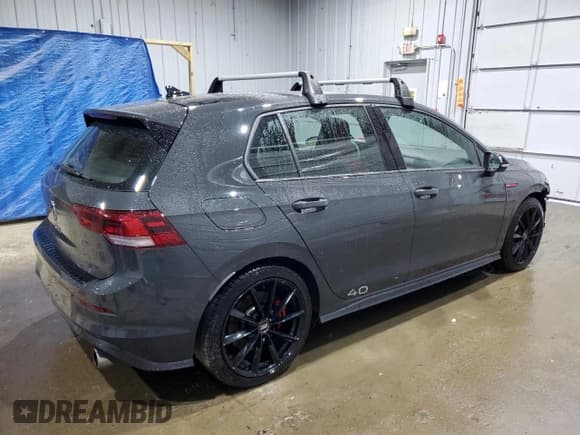 ✅ 2023 Volkswagen Golf GTI 40th Anniversary Edition • VIN: WVW9A7CD9PW189539 • Лот: 48386355. Опубликован ранее на Copart с пробегом 41 988 миль. Бесплатный доступ к архиву аукционных продаж из США и подробный отчёт об истории автомобиля на DreamBid. Изображение 3.