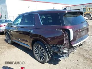✅ 2024 Hyundai Palisade Calligraphy • VIN: KM8R7DGE8RU718618 • Лот: 41648067. Опубликован ранее на IAAI с пробегом 25 909 миль. Бесплатный доступ к архиву аукционных продаж из США и подробный отчёт об истории автомобиля на DreamBid. Изображение 3.