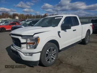 ✅ 2022 Ford F-150 XL • VIN: 1FTEX1EP0NKD31427 • Lot: 91053465. Listed on Copart with 119,453 mi. Free auction sales archive from the USA and detailed vehicle history report at DreamBid. Image 1.