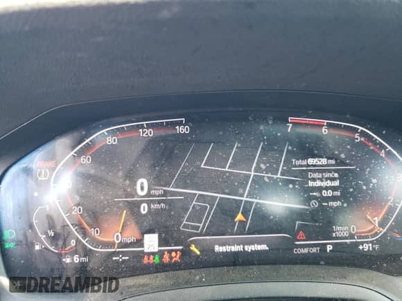 2019 BMW 3 Series 330i xDrive z VIN 3MW5R7J57K8B03257, wystawiony jako Copart lot #66535744 z przebiegiem 69 528 mil mil oraz Szkoda całkowita • Salvage title. Historia ofert i sprzedaży dostępna na DreamBid. Obrazek 9.