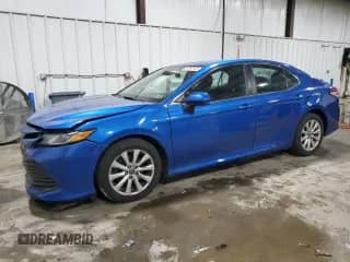 2019 Toyota Camry LE with VIN 4T1B11HK9KU223243, listed as a Copart auction lot 86264145 with 120,090 mi miles and Salvage title. Bid and sale history available at DreamBid. Image 1.