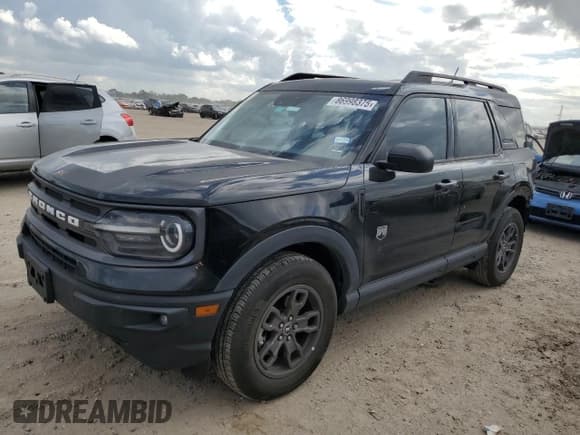 ✅ 2024 Ford Bronco Sport Big Bend • VIN: 3FMCR9B68RRE19747 • Лот: 86998375. Опубликован ранее на Copart с пробегом 10 857 миль. Бесплатный доступ к архиву аукционных продаж из США и подробный отчёт об истории автомобиля на DreamBid. Изображение 1.