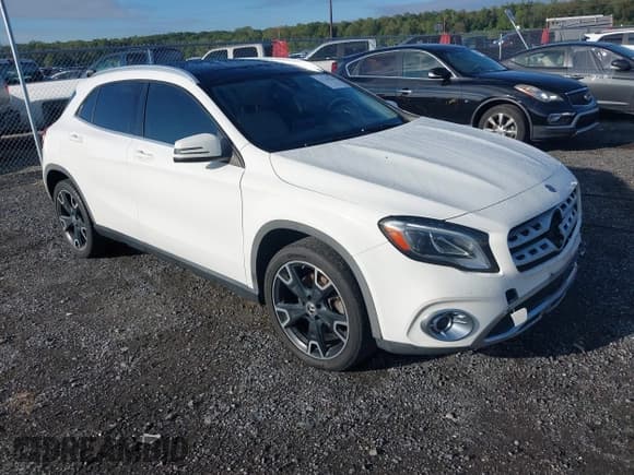 ✅ 2019 Mercedes-Benz GLA 250 • VIN: WDCTG4EB2KJ551287 • Лот: 43243524. Опубликован ранее на IAAI с пробегом 142 680 миль. Бесплатный доступ к архиву аукционных продаж из США и подробный отчёт об истории автомобиля на DreamBid. Изображение 1.