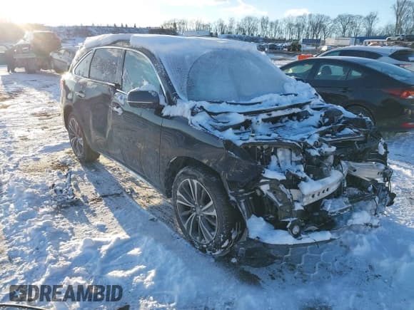 ✅ 2020 Acura MDX Technology • VIN: 5J8YD4H53LL034274 • Lot: 41379747. Listed on IAAI with 41,425 mi. Free auction sales archive from the USA and detailed vehicle history report at DreamBid. Image 1.