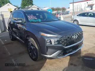 2021 Hyundai Santa Fe Calligraphy with VIN 5NMS5DAL6MH358848, listed as a IAAI auction lot 42823393 with 54,199 mi miles and . Bid and sale history available at DreamBid. Image 1.