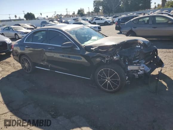 ✅ 2021 Mercedes-Benz C 300 • VIN: W1KWF8DB2MR618169 • Lot: 79729274. Listed on Copart with Not provided. Free auction sales archive from the USA and detailed vehicle history report at DreamBid. Image 4.