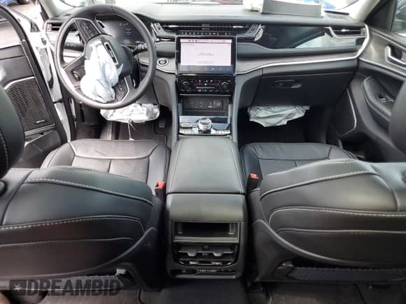 2024 Jeep Grand Cherokee with VIN 1C4RJYB64R8957458, listed as a Copart auction lot 65871295 with 468 mi miles and Salvage title. Bid and sale history available at DreamBid. Image 8.