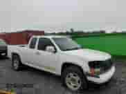 2011 Chevrolet Colorado Work Truck with VIN 1GCESBFE2B8138593, listed as a Copart auction lot 57781045 with 214,290 mi miles and Salvage title. Bid and sale history available at DreamBid. Image 4.