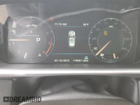 ✅ 2013 Land Rover Range Rover SC • VIN: SALGS2EFXDA105235 • Lot: 82426525. Listed on Copart with 116,567 mi. Free auction sales archive from the USA and detailed vehicle history report at DreamBid. Image 9.