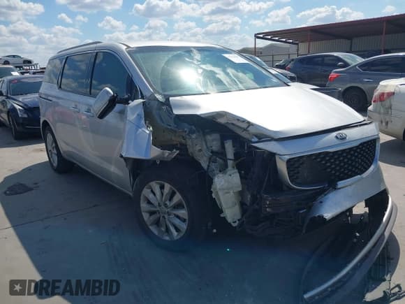 ✅ 2017 Kia Sedona EX • VIN: KNDMC5C19H6264160 • Лот: 43421067. Опубликован ранее на IAAI с пробегом 116 625 миль. Бесплатный доступ к архиву аукционных продаж из США и подробный отчёт об истории автомобиля на DreamBid. Изображение 1.