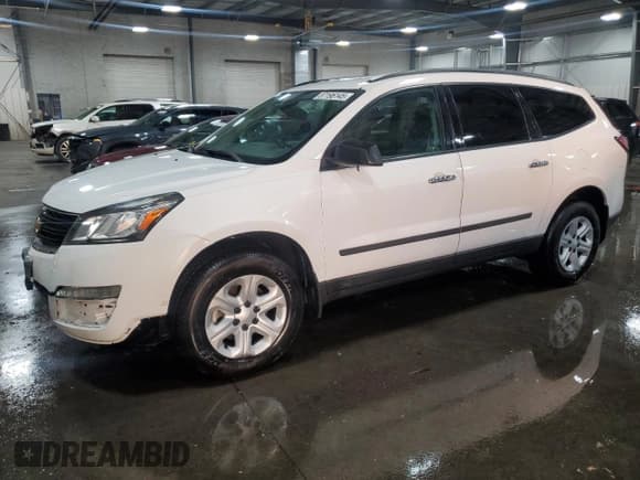 ✅ 2017 Chevrolet Traverse LS • VIN: 1GNKVFKDXHJ203214 • Lot: 87196145. Wystawiony na Copart z przebiegiem 141 399 mil. Bezpłatny archiwum sprzedaży aukcyjnych z USA i szczegółowy raport historii pojazdu na DreamBid. Zdjęcie 1.