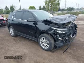 ✅ 2022 Chevrolet Equinox LT • VIN: 3GNAXUEV7NL168540 • Лот: 43264840. Опубликован ранее на IAAI с пробегом 30 613 миль. Бесплатный доступ к архиву аукционных продаж из США и подробный отчёт об истории автомобиля на DreamBid. Изображение 1.