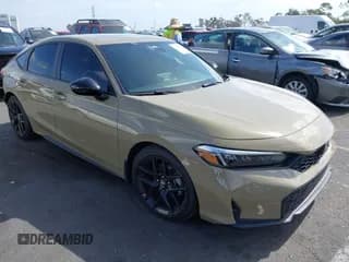 ✅ 2025 Honda Civic Sport • VIN: 19XFL2H82SE004200 • Лот: 43309820. Опубликован ранее на IAAI с пробегом 14 909 миль. Бесплатный доступ к архиву аукционных продаж из США и подробный отчёт об истории автомобиля на DreamBid. Изображение 1.