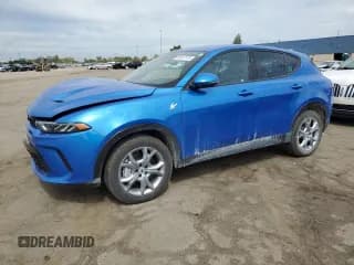 ✅ 2024 Dodge Hornet R/T • VIN: ZACPDFCW5R3A34987 • Lot: 80267175. Listed on Copart with 12,203 mi. Free auction sales archive from the USA and detailed vehicle history report at DreamBid. Image 1.