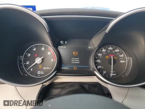 ✅ 2021 Alfa Romeo Giulia Ti • VIN: ZARFAMBN7M7640085 • Lot: 76391074. Wystawiony na Copart z przebiegiem 27 095 mil. Bezpłatny archiwum sprzedaży aukcyjnych z USA i szczegółowy raport historii pojazdu na DreamBid. Zdjęcie 9.