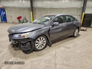 ✅ 2015 Honda Accord EX-L • VIN: 1HGCR2F86FA001959 • Lot: 96193715. Listed on Copart with 144,310 mi. Free auction sales archive from the USA and detailed vehicle history report at DreamBid. Image 1.