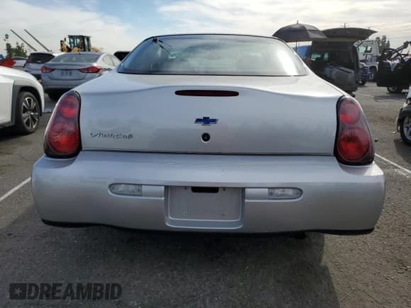 ✅ 2001 Chevrolet Monte Carlo LS • VIN: 2G1WW12EX19197315 • Lot: 92113115. Listed on Copart with 50,473 mi. Free auction sales archive from the USA and detailed vehicle history report at DreamBid. Image 6.