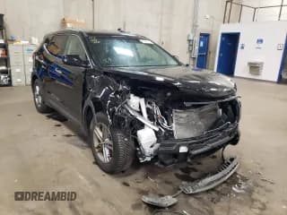 ✅ 2018 Hyundai Santa Fe 2.4L • VIN: 5XYZTDLB3JG560299 • Лот: 66883412. Опубликован ранее на Copart с пробегом 69 737 миль. Бесплатный доступ к архиву аукционных продаж из США и подробный отчёт об истории автомобиля на DreamBid. Изображение 1.