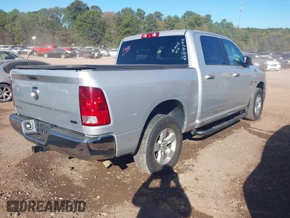 ✅ 2017 Ram 1500 SLT • VIN: 1C6RR7LT2HS684942 • Lot: 43567820. Listed on IAAI with 156,545 mi. Free auction sales archive from the USA and detailed vehicle history report at DreamBid. Image 4.
