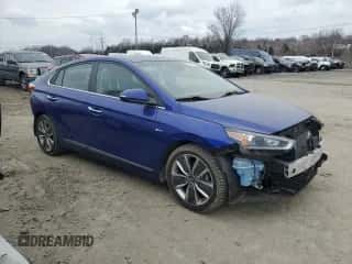 2019 Hyundai Ioniq Limited z VIN KMHC85LC7KU119261, wystawiony jako Copart lot #82271473 z przebiegiem 56 894 mil mil oraz . Historia ofert i sprzedaży dostępna na DreamBid. Obrazek 4.