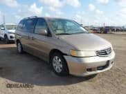✅ 2003 Honda Odyssey EX • VIN: 5FNRL18683B076195 • Lot: 43749467. Listed on IAAI with 233,314 mi. Free auction sales archive from the USA and detailed vehicle history report at DreamBid. Image 1.