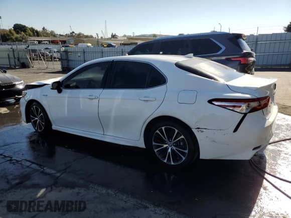 2020 Toyota Camry Hybrid SE с VIN 4T1G31AK3LU529124, выставлен на аукционе Copart как лот 66389265 с пробегом 111 653 миль миль и Чистый • Clean title. История ставок и продаж доступна на DreamBid. Изображение 2.