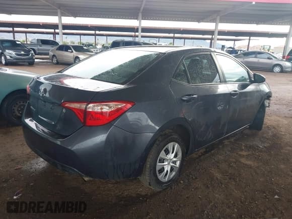 ✅ 2017 Toyota Corolla L • VIN: 5YFBURHE9HP643787 • Lot: 43756929. Listed on IAAI with 100,425 mi. Free auction sales archive from the USA and detailed vehicle history report at DreamBid. Image 4.