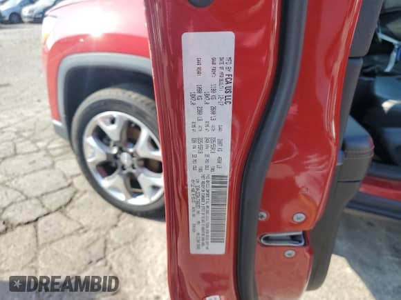 2018 Jeep Compass Limited с VIN 3C4NJDCB4JT266357, выставлен на аукционе Copart как лот 81565735 с пробегом 66 201 миль миль и Чистый • Clean title. История ставок и продаж доступна на DreamBid. Изображение 13.