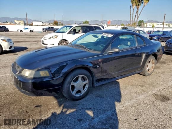 ✅ 2003 Ford Mustang Standard • VIN: 1FAFP40403F313296 • Lot: 94375875. Wystawiony na Copart z przebiegiem 163 928 mil. Bezpłatny archiwum sprzedaży aukcyjnych z USA i szczegółowy raport historii pojazdu na DreamBid. Zdjęcie 1.
