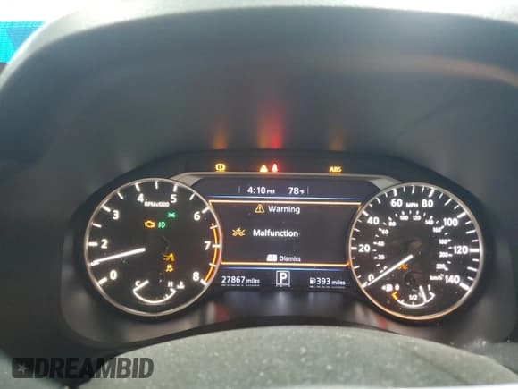 ✅ 2020 Nissan Altima SV • VIN: 1N4BL4DV5LC134606 • Lot: 71399555. Listed on Copart with 27,867 mi. Free auction sales archive from the USA and detailed vehicle history report at DreamBid. Image 9.