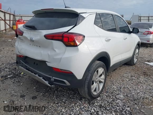 ✅ 2024 Buick Encore GX Preferred • VIN: KL4AMBS24RB032836 • Lot: 43412674. Wystawiony na IAAI z przebiegiem 22 718 mil. Bezpłatny archiwum sprzedaży aukcyjnych z USA i szczegółowy raport historii pojazdu na DreamBid. Zdjęcie 4.