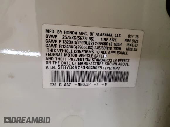 ✅ 2016 Acura MDX • VIN: 5FRYD4H27GB045029 • Lot: 63027195. Wystawiony na Copart z przebiegiem 133 685 mil. Bezpłatny archiwum sprzedaży aukcyjnych z USA i szczegółowy raport historii pojazdu na DreamBid. Zdjęcie 14.