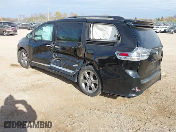 ✅ 2014 Toyota Sienna SE • VIN: 5TDXK3DC3ES453080 • Лот: 43616738. Опубликован ранее на IAAI с пробегом 78 926 миль. Бесплатный доступ к архиву аукционных продаж из США и подробный отчёт об истории автомобиля на DreamBid. Изображение 3.