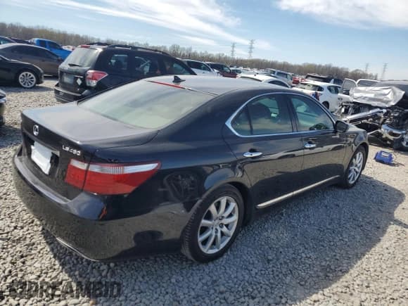 ✅ 2009 Lexus LS 460 • VIN: JTHBL46F495086267 • Lot: 50004355. Listed on Copart with 114,937 mi. Free auction sales archive from the USA and detailed vehicle history report at DreamBid. Image 3.