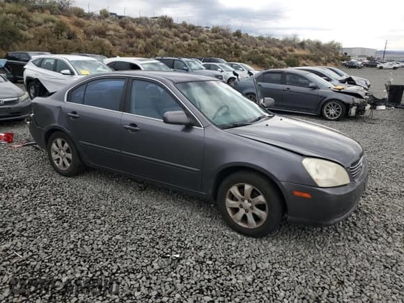 ✅ 2008 Kia Optima EX • VIN: KNAGE124185215405 • Lot: 70379555. Listed on Copart with 220,509 mi. Free auction sales archive from the USA and detailed vehicle history report at DreamBid. Image 4.