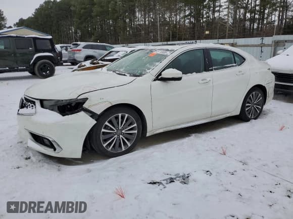 ✅ 2018 Acura TLX Advance • VIN: 19UUB3F70JA005505 • Лот: 45715695. Опубликован ранее на Copart с пробегом 49 311 миль. Бесплатный доступ к архиву аукционных продаж из США и подробный отчёт об истории автомобиля на DreamBid. Изображение 1.