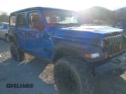 ✅ 2021 Jeep Wrangler Unlimited Sport S • VIN: 1C4HJXDN4MW779291 • Lot: 41290109. Listed on IAAI with 43,379 mi. Free auction sales archive from the USA and detailed vehicle history report at DreamBid. Image 1.