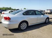 ✅ 2013 Volkswagen Passat S • VIN: 1VWAP7A35DC046457 • Lot: 61767945. Listed on Copart with 148,650 mi. Free auction sales archive from the USA and detailed vehicle history report at DreamBid. Image 3.