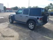 ✅ 2020 Jeep Wrangler Unlimited Sport S • VIN: 1C4HJXDN0LW199289 • Lot: 43574703. Listed on IAAI with 106,791 mi. Free auction sales archive from the USA and detailed vehicle history report at DreamBid. Image 3.