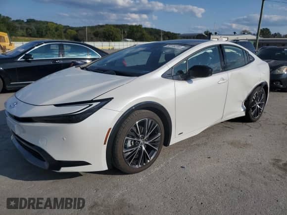 2024 Toyota Prius LE with VIN JTDADABU4R3017412, listed as a Copart auction lot 80199285 with 4,623 mi miles and Salvage title. Bid and sale history available at DreamBid. Image 1.