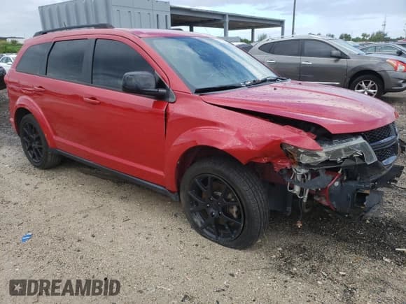 ✅ 2017 Dodge Journey GT • VIN: 3C4PDDEG1HT549608 • Lot: 64255025. Listed on Copart with 122,118 mi. Free auction sales archive from the USA and detailed vehicle history report at DreamBid. Image 4.