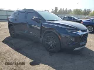 2020 Chevrolet Blazer LT z VIN 3GNKBHRS3LS531610, wystawiony jako Copart lot #68081934 z przebiegiem Nie podano mil oraz Szkoda całkowita • Salvage title. Historia ofert i sprzedaży dostępna na DreamBid. Obrazek 4.