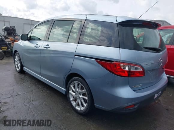 ✅ 2012 Mazda 5 Grand Touring • VIN: JM1CW2DL9C0130844 • Lot: 43792325. Listed on IAAI with 187,167 mi. Free auction sales archive from the USA and detailed vehicle history report at DreamBid. Image 3.
