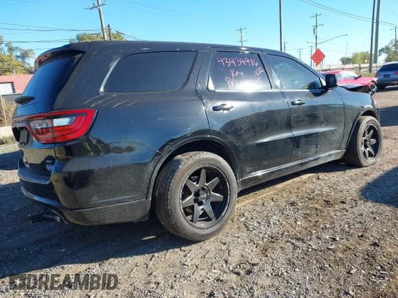 ✅ 2019 Dodge Durango GT Plus • VIN: 1C4RDHDGXKC743560 • Lot: 43434986. Listed on IAAI with 112,824 mi. Free auction sales archive from the USA and detailed vehicle history report at DreamBid. Image 4.