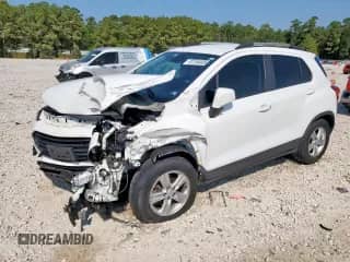 2022 Chevrolet Trax LT with VIN KL7CJLSM8NB514831, listed as a Copart auction lot 81154535 with 40,917 mi miles and Salvage title. Bid and sale history available at DreamBid. Image 1.